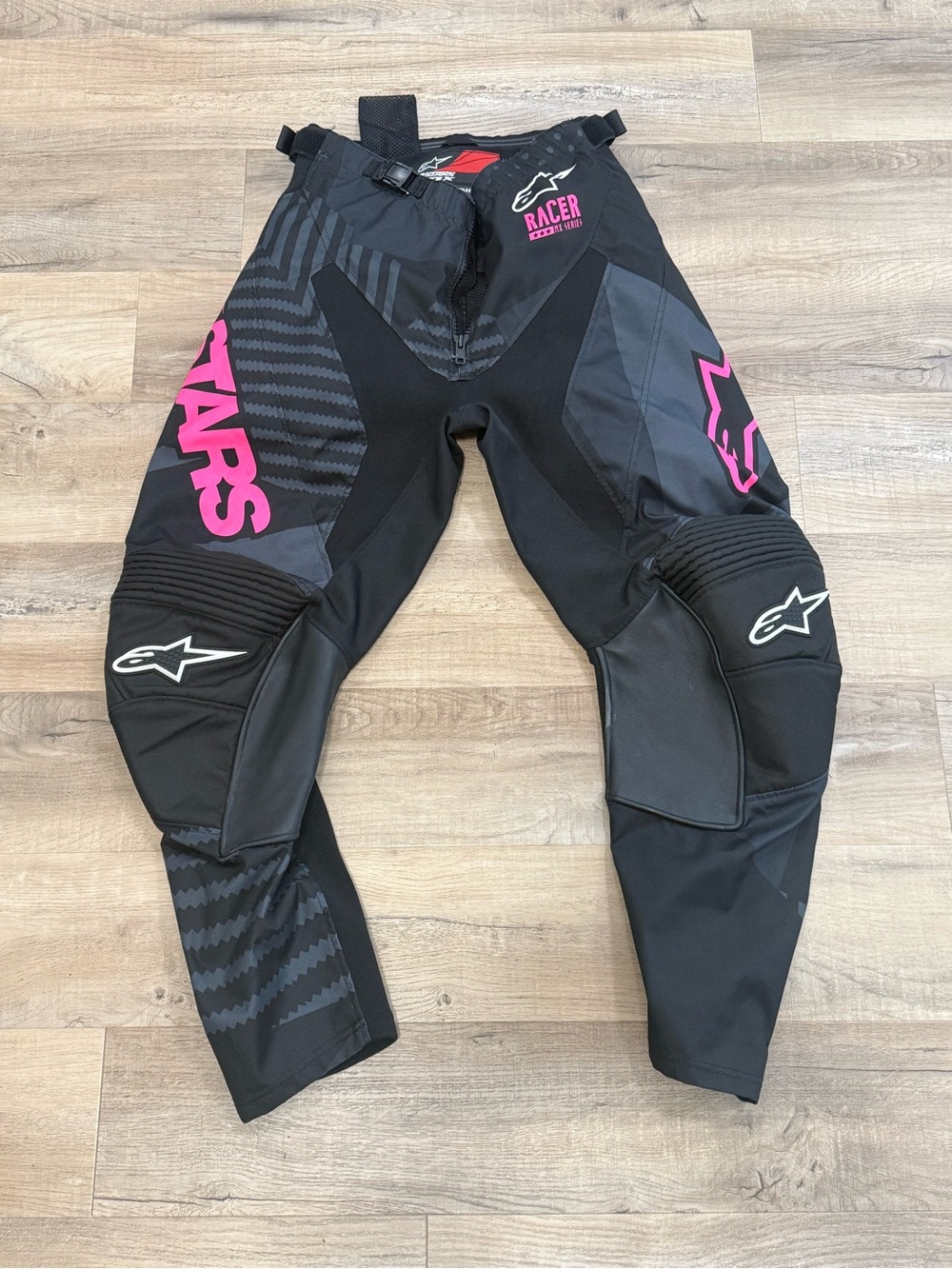 Alpinestars Racer 2018 Tactical Black / Pink Fluo Motocross Pants